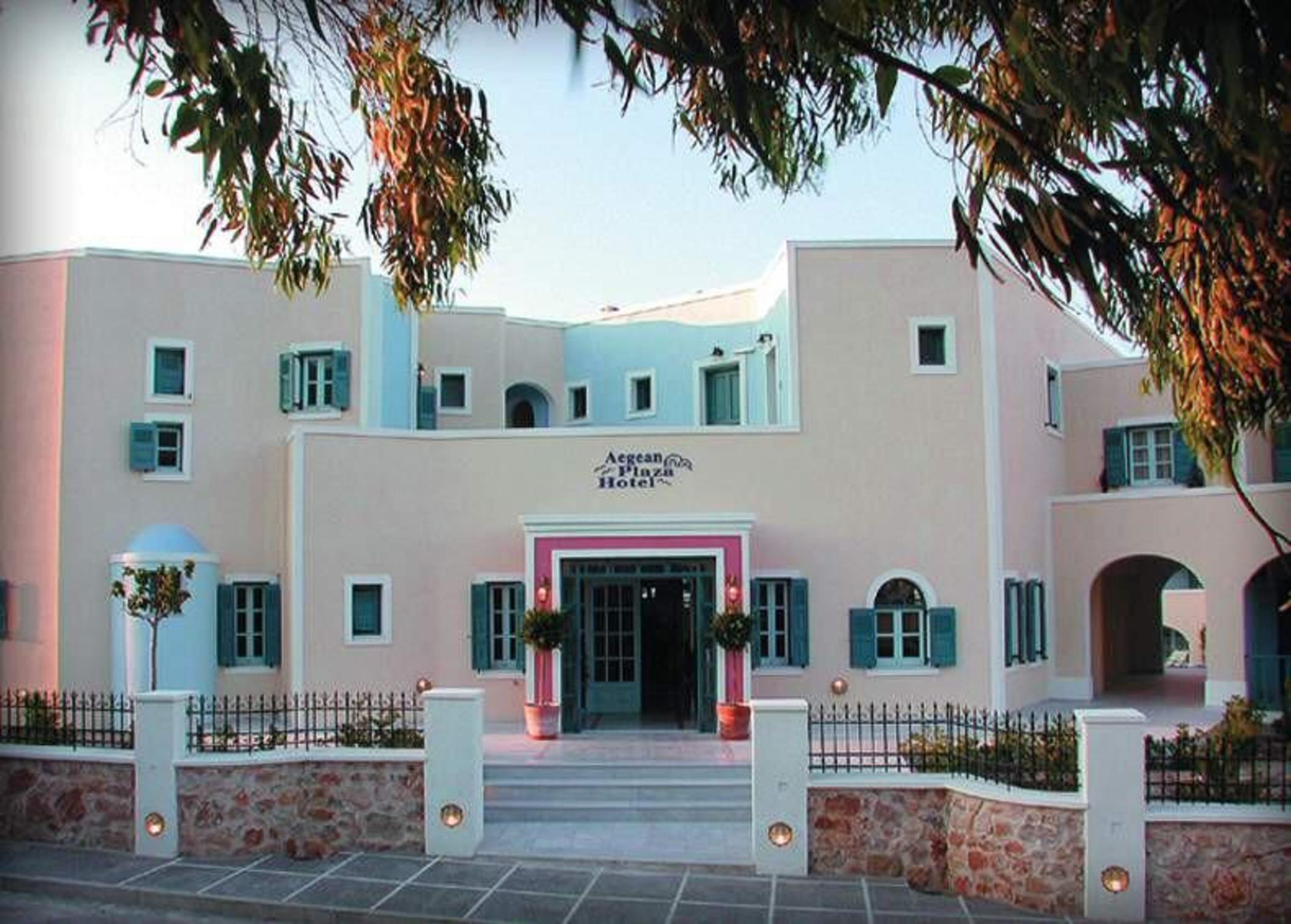 Kamári Aegean Plaza Hotel מראה חיצוני תמונה