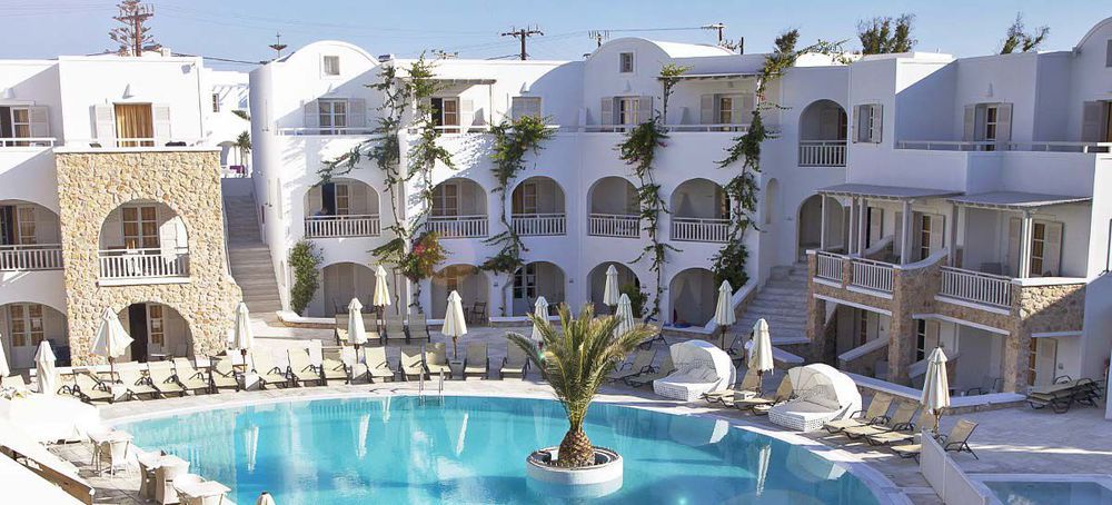 Kamári Aegean Plaza Hotel מראה חיצוני תמונה
