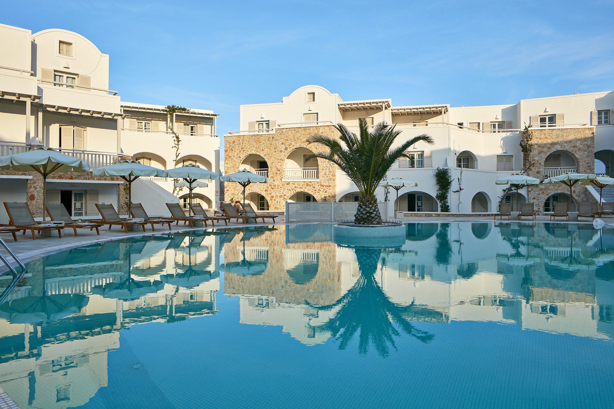Kamári Aegean Plaza Hotel מראה חיצוני תמונה
